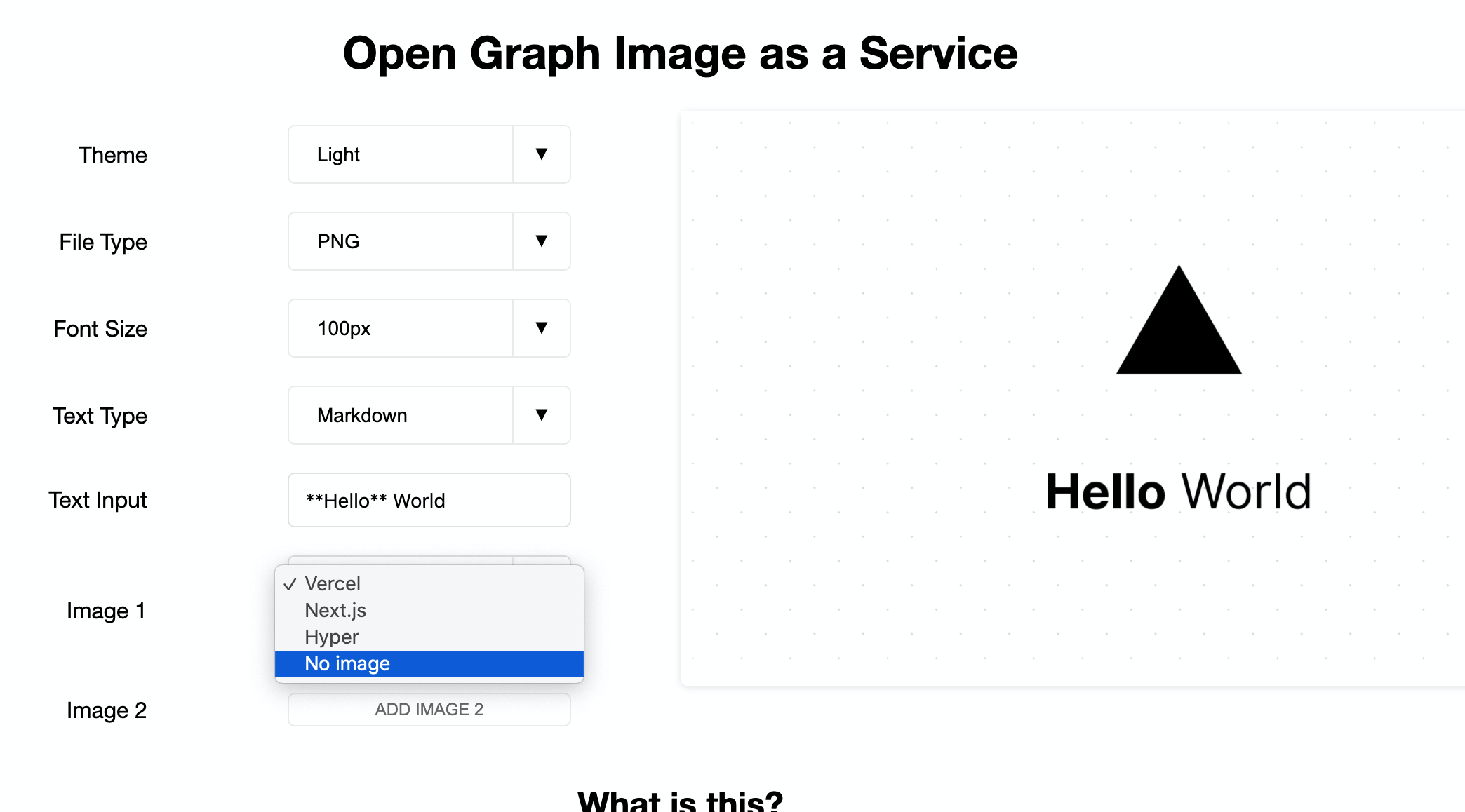 Fork of vercel/og-image